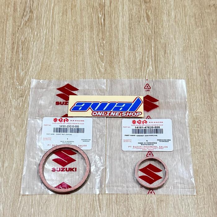 PAKING PACKING GASKET PIPA KNALPOT & SILINCER SATRIA FU KARBU ORIGINAL SGP