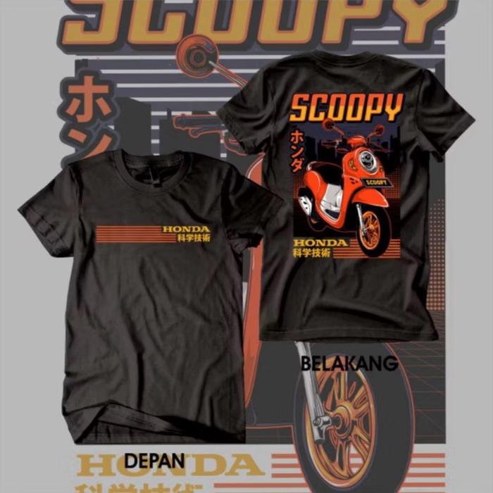 Baju Motor Honda Scoopy Motorcycle