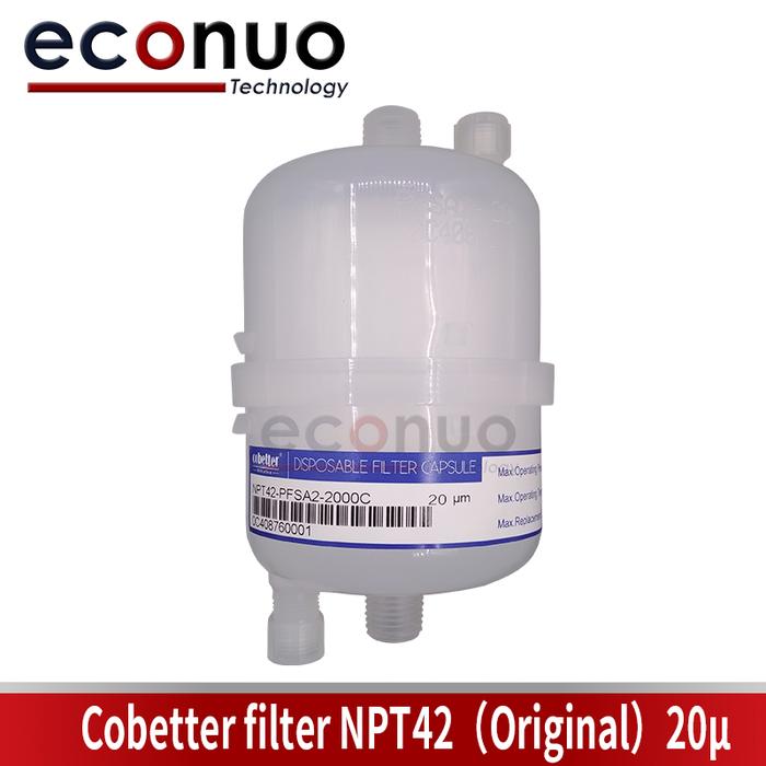 Cobetter Ink Filter NPT42-PFSA2-2000C 20μ Capsule Filter For Docan Flora Textile Machine Inkjet Prin