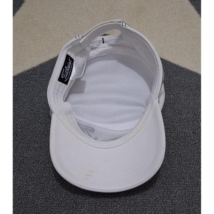 topi golf putih velcro original bekas preloved unik