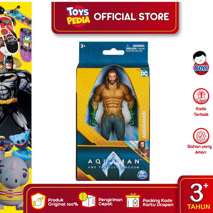 Mainan Action Figure DC Aquaman And The Lost Kingdom Aquaman 6 Figure