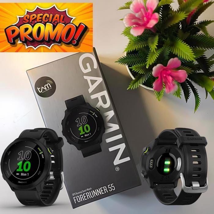 Promo Spesial Jam Tangan Garmin Forerunner 55 / Smart Watch Garmin Forerunner 55 Terlaris