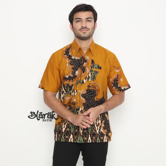 BATIK BLARAK - Batik Pria Welagar Kuning