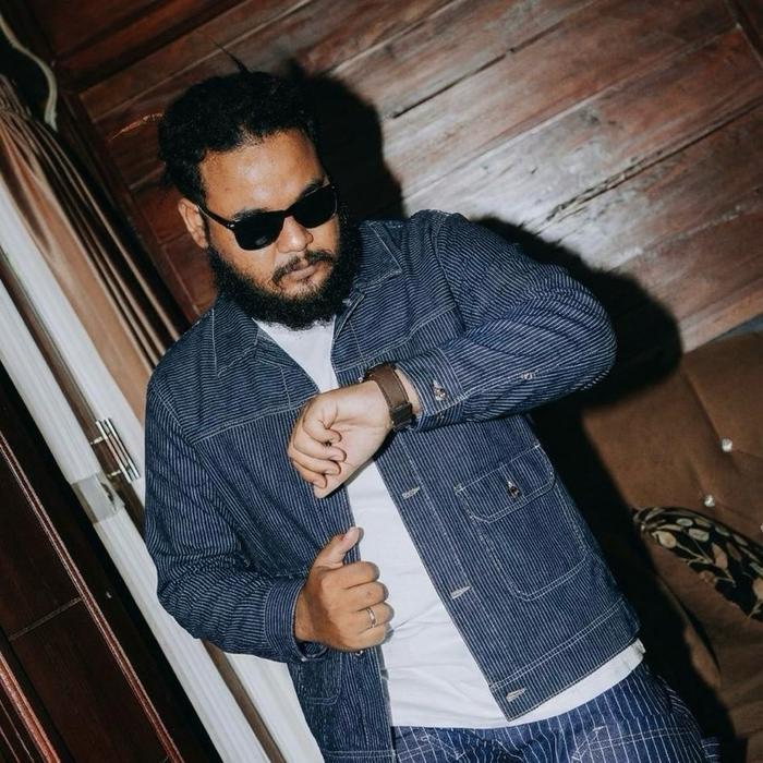 Fatgoods Jaket Denim Wabash Navy Cotton Raw Denim