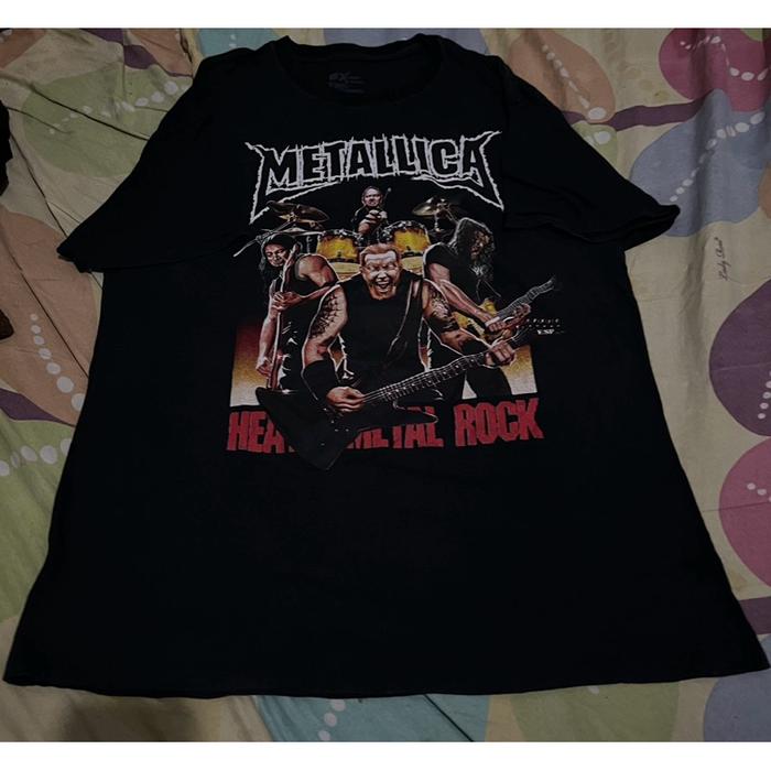 [HOT] Kaos band Metallica TAG HANES