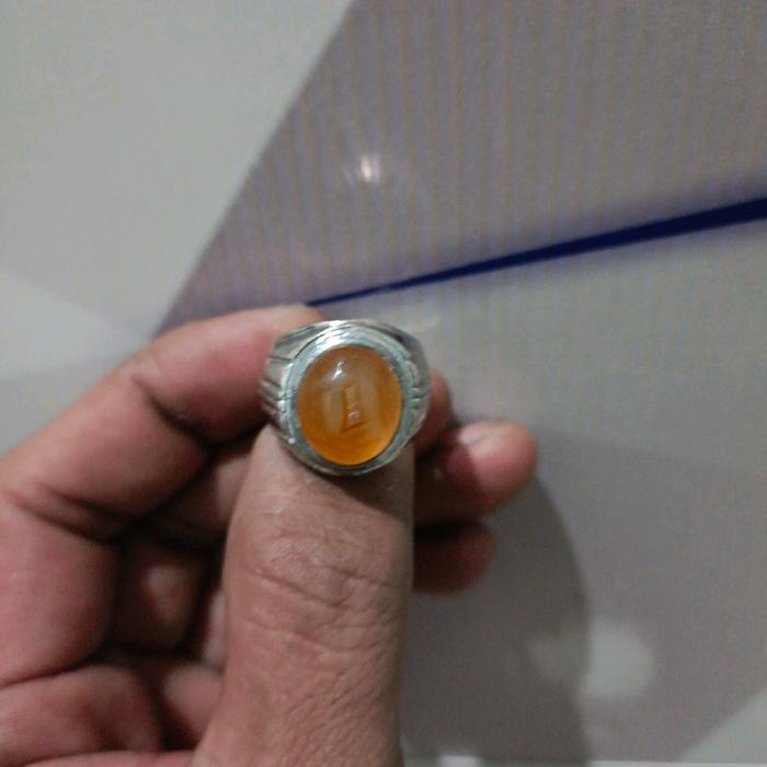 batu akik cempaka motif combong