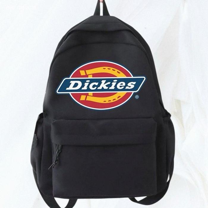 Tas Ransel Backpack Hitam Dickies Distro Kanvas Cordura D300 100% Premium / Tas Punggung Sekolah Ker