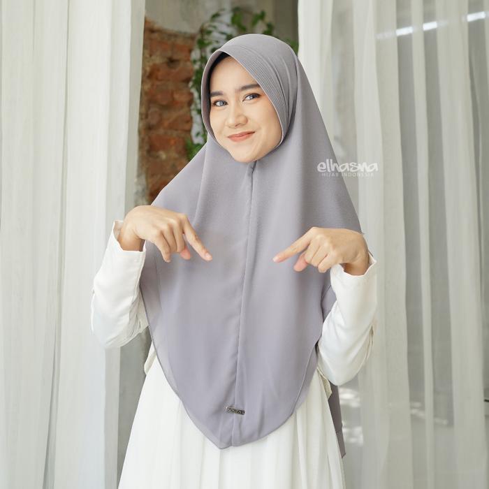 Jilbab Khimar Bolak Balik Elhasna