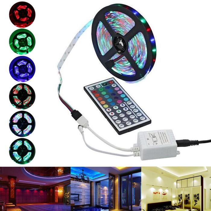 LED Strip Light 10M 3528 SMD RGB 600 LED Strip RGB Multicolor Light