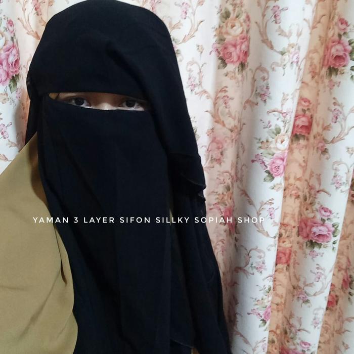 Cadar Yaman 3 Layer Sifon Sillky /Burdah