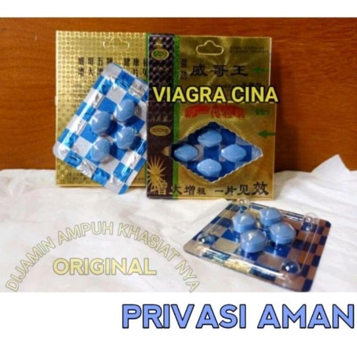 Code-PIL BIRU CINA ASLI ORIGINAL -  PRIA TAHAN LAMA