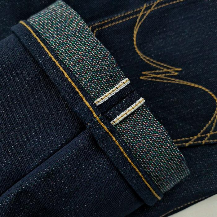 TORTUGA denim THUNDERJAW  celana jeans denim, 16oz selvedge accents