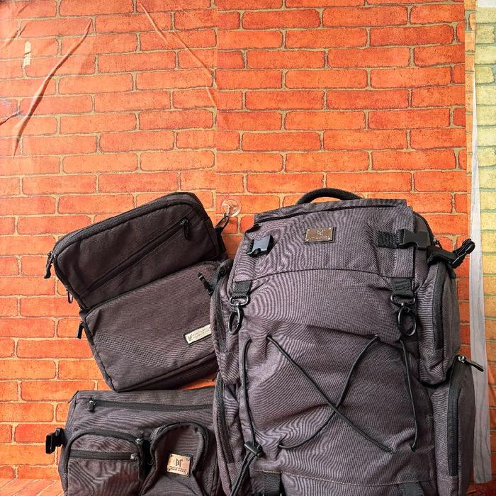 tas ransel Monster republik brand Second import tas bongkar pasang WB Selempang original