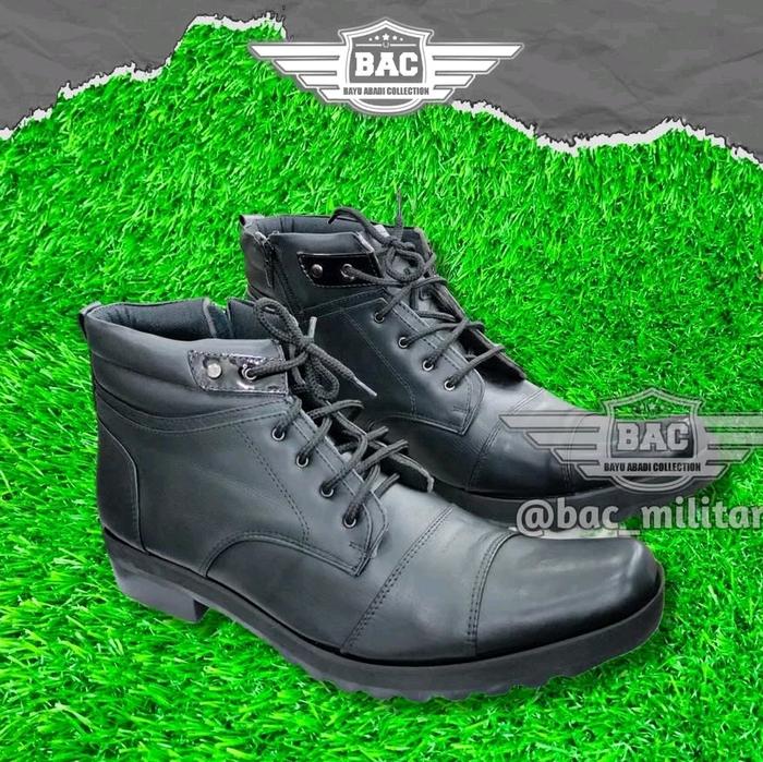 sepatu pdh p21 brogan lantas kantoran Shoes Pria Pantofel Kerja
