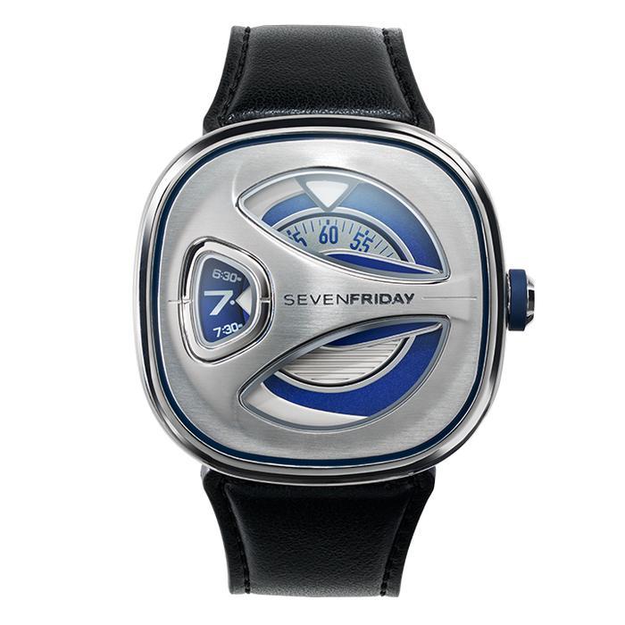Sevenfriday Me1/01 Official Jam Tangan Ue Silver Automatic