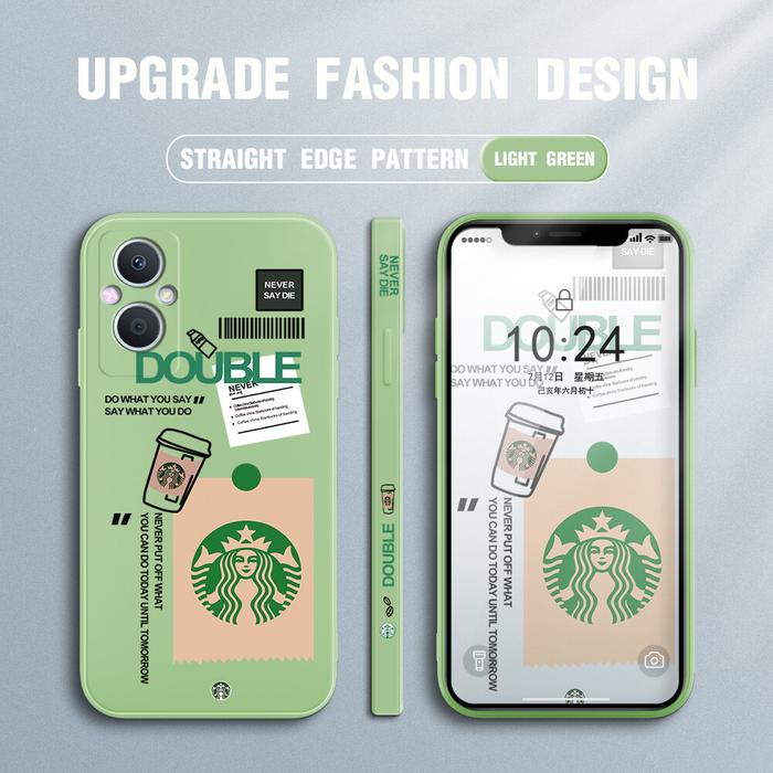 Hontinga Casing Ponsel OPPO Reno 7Z Reno7 Z A96 5G, Case Lembut Tepi