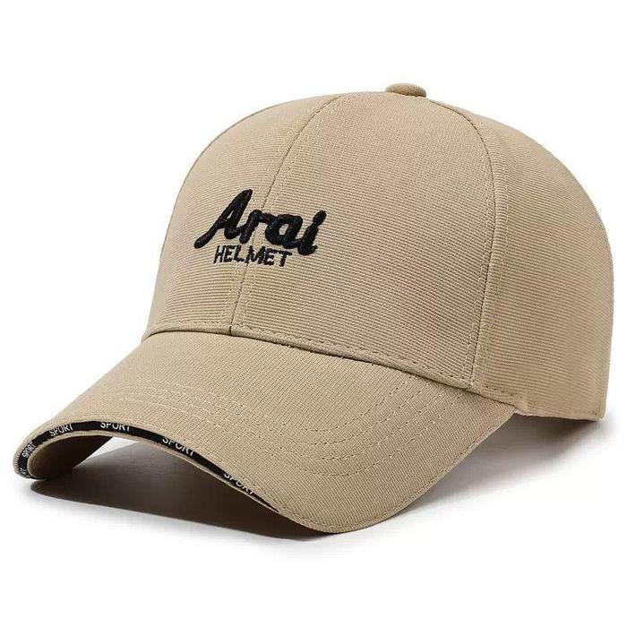 Topi Baseball Bordir ARAI HELMET Premium Vintage Cap Unisex