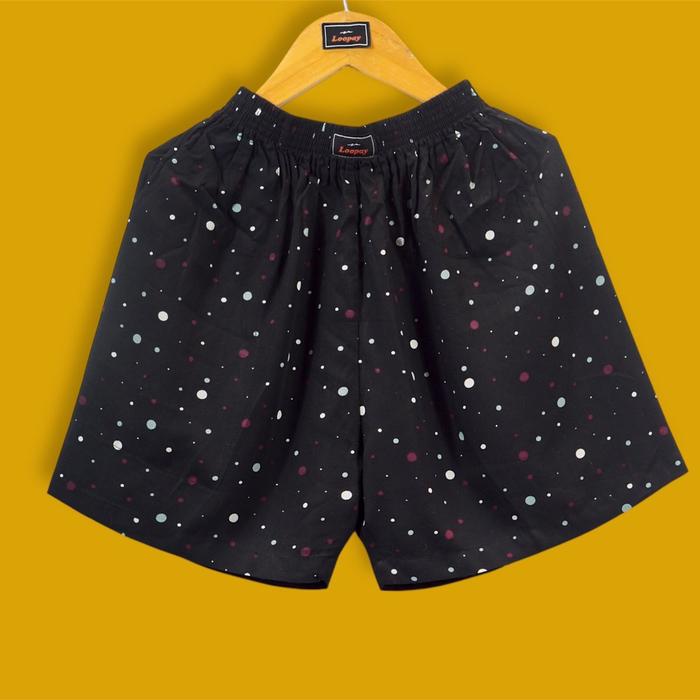 CELANA LOOPAY BOXER LOOPAY MOTIF LITTLE POLKADOT Unisex Shorts Pria Wanita Santai Pendek Pantai Hita