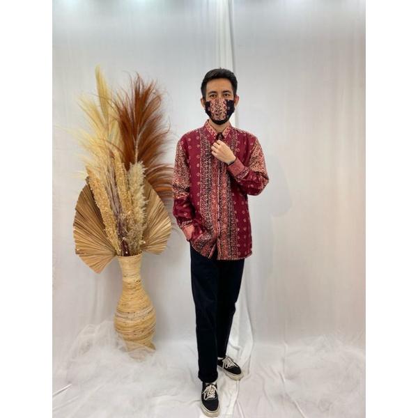 KEMEJA BATIK VISCOSE PREMIUM GIES