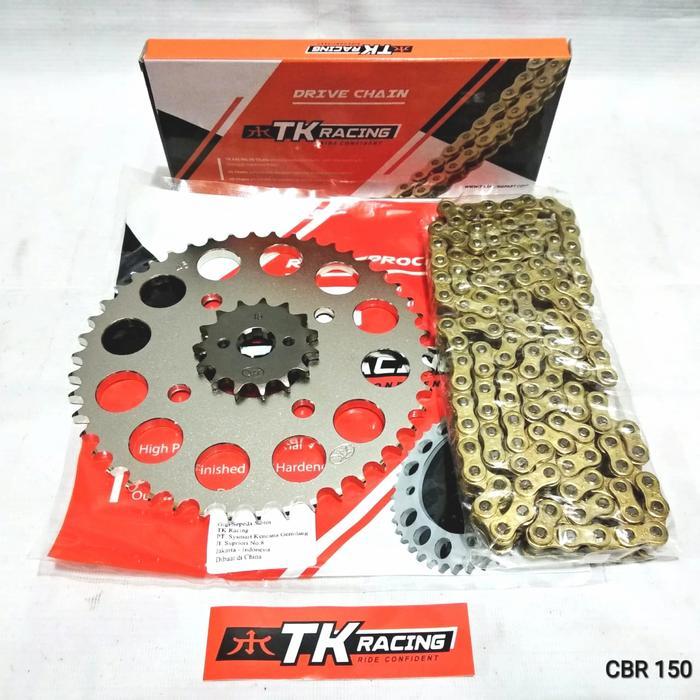 Gear Set Cb150R Cbr150 Tk Racing 428 15 46 #Gratisongkir