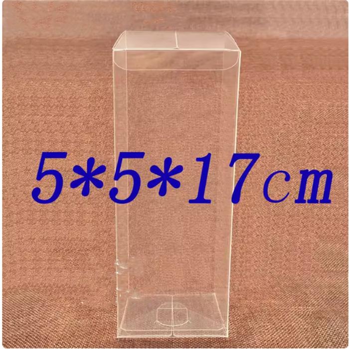 1lot=10pcs 5x5x6/7/8/12/13/20cm Wholesale NewClear PVC Box Packaging Wedding/Christmas Favorite Choc