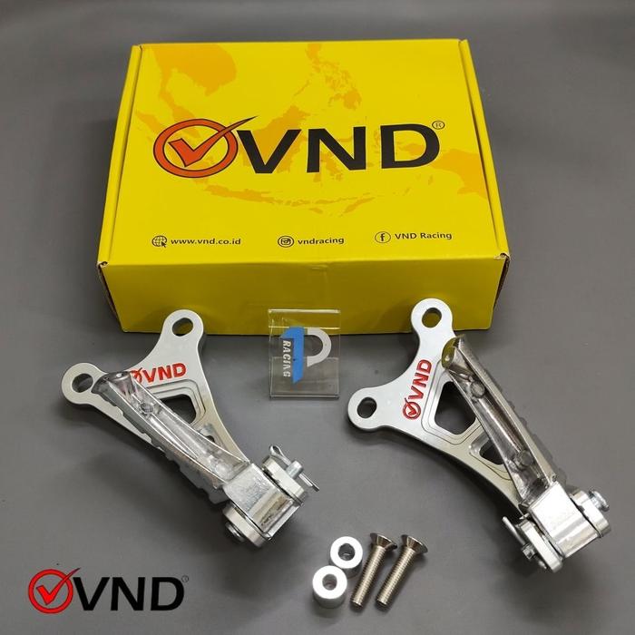 Footstep Step Belakang Non Jomblo Ninja RR 150 VND Knalpot Cobra Original VND Racing