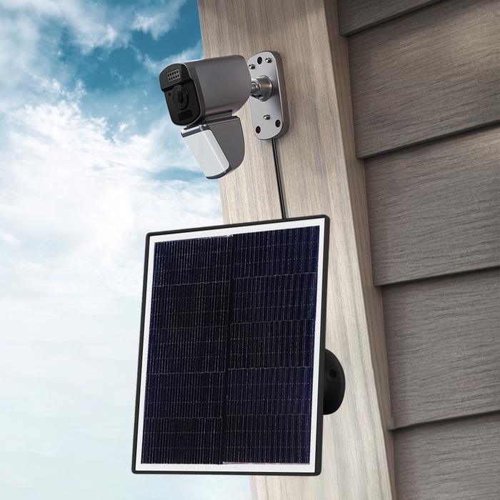 6W 5V Shingled Solar Panel Micro USB & USB-C Port Solar Panel Charger
