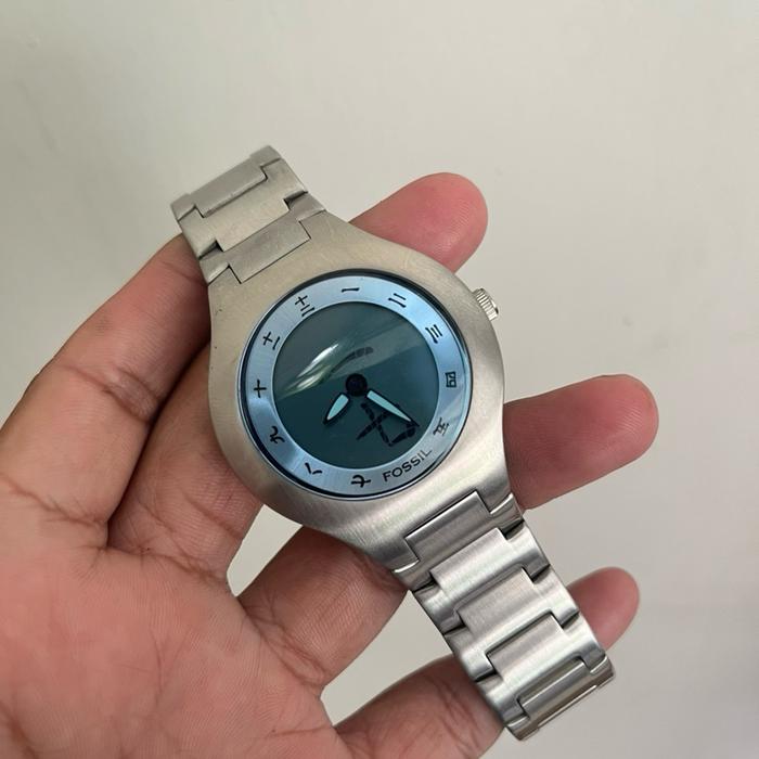 Jam tangan fossil big tic vintage