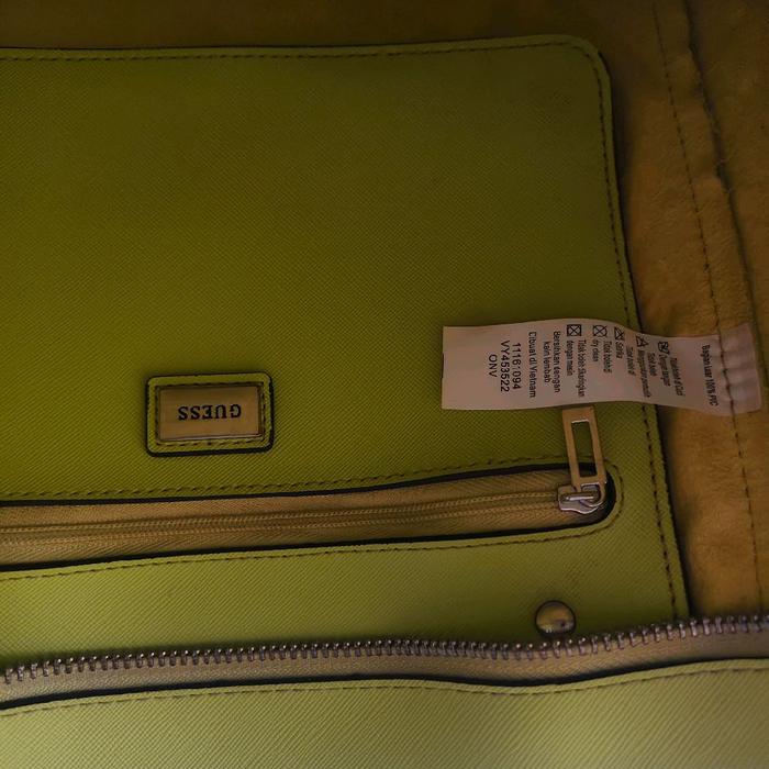 Preloved Tas Guess ORI Hijau