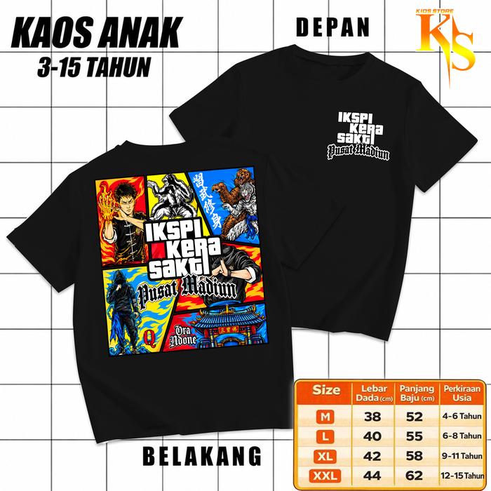 KAOS ANAK IKSPI KERA SAKTI PUSAT MADIUN KAOS DISTRO MAWAR IKSPI - KAOS IKSPI TERBARU - KAOS IKSPI SI