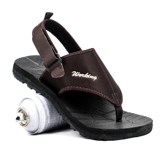 Sandal Japit Pria Stylish Keren Kode Working Savior Size 39 s.d 43 // Sandal Jepit