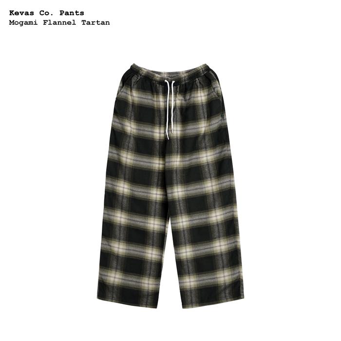 Kevas Flannel Tartan Pants - Mogami