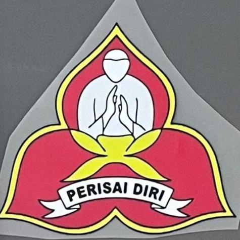 Sablon Stlika PERISAI DIRI A1, Sablon Kemeja desain Pencak Silat PERISAI DIRI, Sablon DTF PERISAI DI