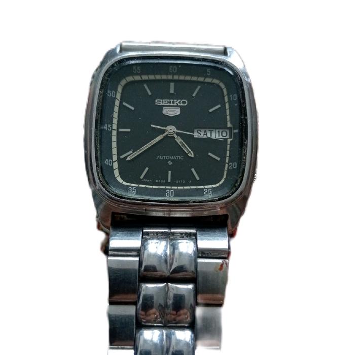 Seiko Jam Tangan Seiko 5 Kotak Tang Original dengan Tampilan Elegan dan Desain Klasik