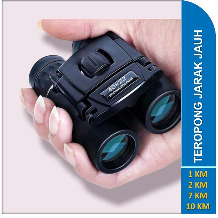 TERBAIK Teropong Binocular Outdoor Lipat Mini HD Jarak Jauh - ARSSON - Monocular Kekeran Mini Murah 
