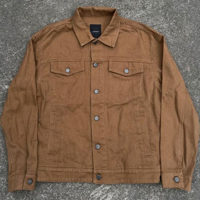 Topten denim jacket brown