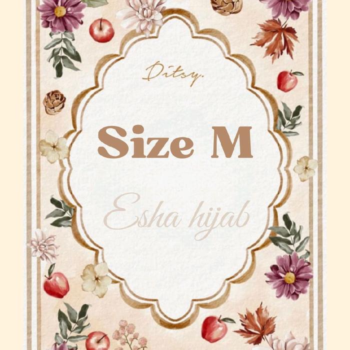 GAMIS DITSY EDISI TERBARU Size M