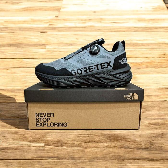 Sepatu The NORTH Face GTR Boa System Grey  100% Original Store Guarantee