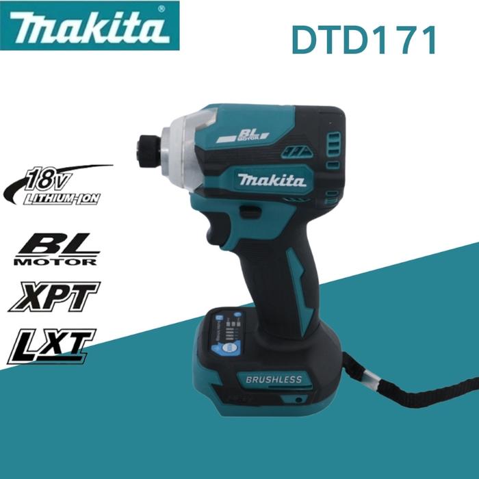 Makita DTD171 Cordless Driver Drill 18V Brushless  high Torque Motor Impact Electric Screwdriver Var