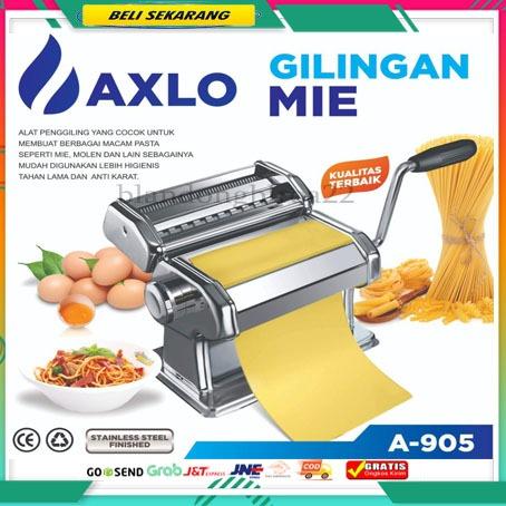 ATLAS AXLO Mesin Gilingan Mie Pangsit Kue Pastel Pisang Molen Pasta Chesee Stick Terbaik Temurah Pro