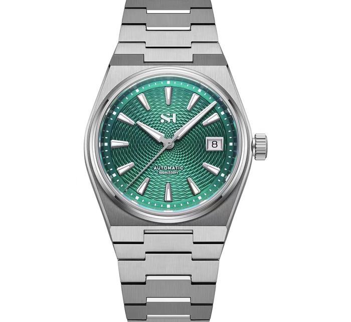 SH New 38mm Men's Mechanical tch PT5000 Automatic Movement Sapphire Crystal 100M terproof BGW9 Lumin