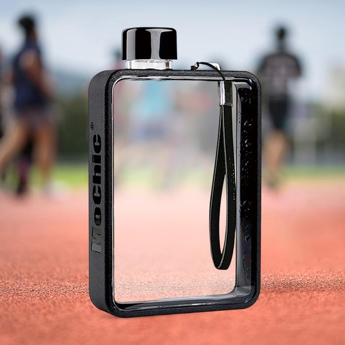 380ML A5 Flat Bottle Creative Portable Paper A5 Bottles No Water