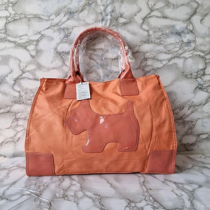 TAS TOTE AGATHA PARIS WANITA SECOND BRANDED ORANGE OTAK UDANG / TAS TOP HANDLE WANITA