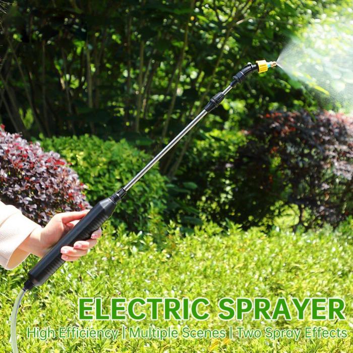 TaffHOME Semprotan Penyiram Tanaman Elektrik Adjustable Stick Spray Selang 3M - MX37