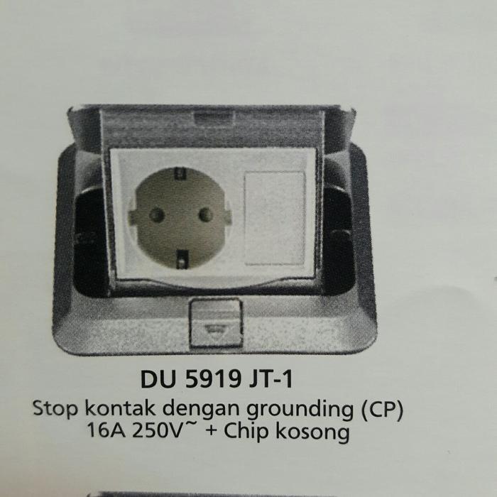 Pop Up Floor Outlet Duplex Panasonic Du 5919 Jt1