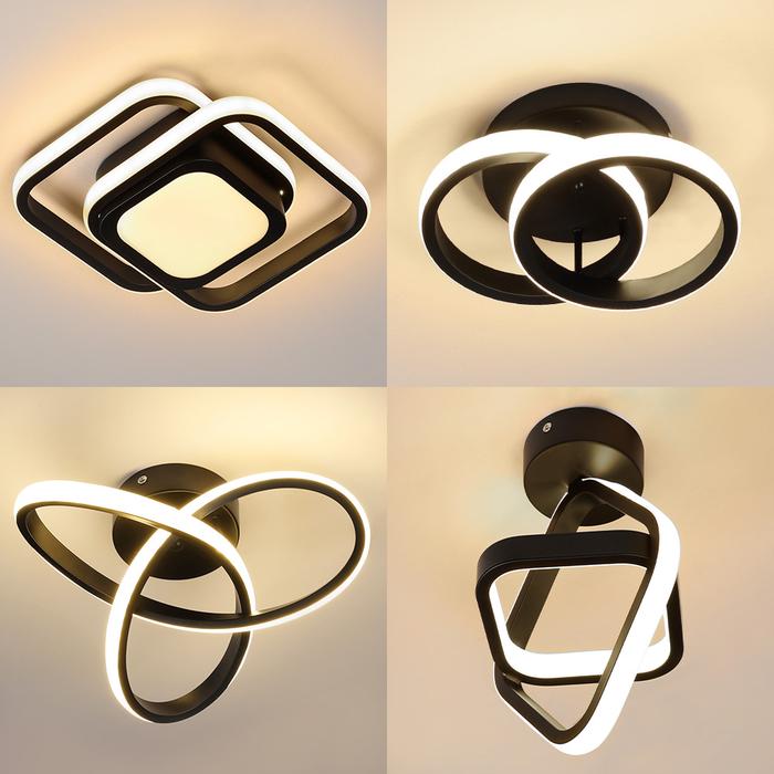 Lampu LED langit-langit lorong Led Modern, lampu LED Rumah Nordik