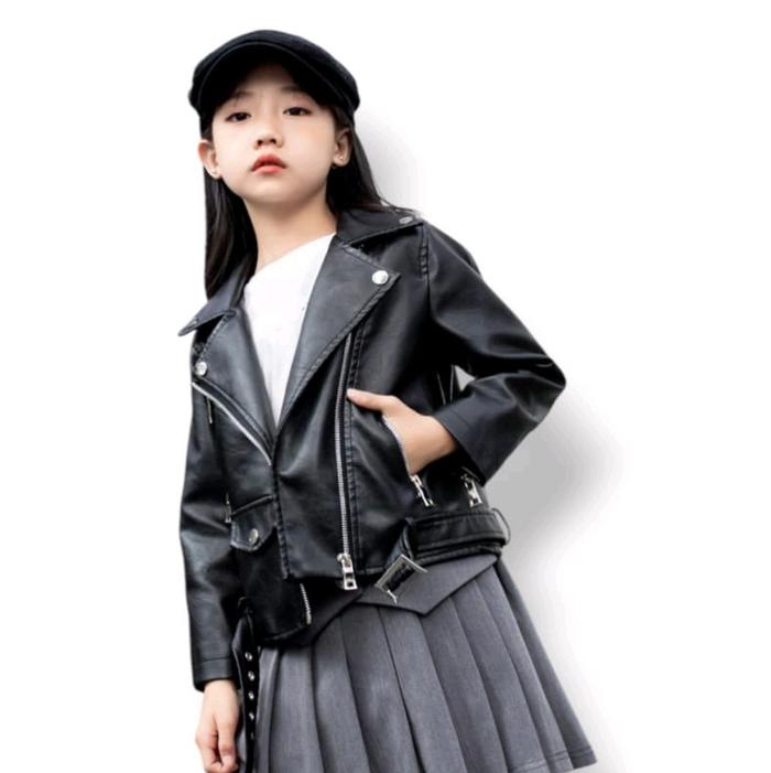 jaket kulit anak laki laki perempuan premium asli garut