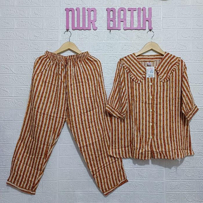 STELAN SIE LIE UKURAN DEWASA STANDAR, TANGAN PENDEK dan Tangan ¾ Motif Bunga Cantik