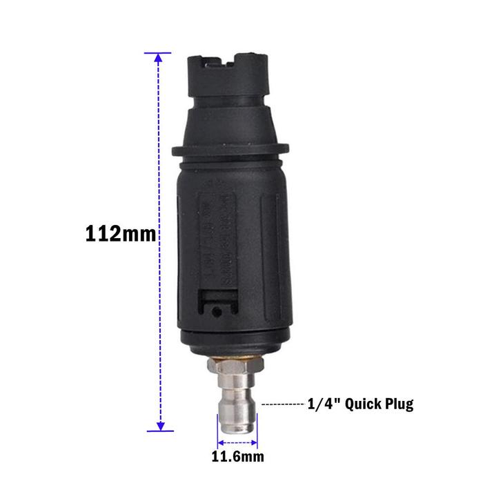 Nozzle Sprayer Kabut 1/4 Inch/M14 Adjustable Flat Nozzle Cuci Mobil Garden Hose Sprayer