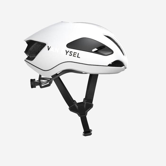 Decathlon VAN RYSEL Helm Sepeda Road Bike FCR 920 Aero - Putih  - 8552279